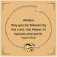 abuela sunflower bracelet psalm 115 15 engraved inspirational gift for christmas birthday graduation
