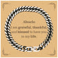 abuelo appreciation gifts i am grateful thankful and blessed thank you cuban link chain bracelet for abuelo birthday inspiration gifts for abuelo