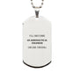 aeronautical engineer engraved silver dog tag determination hope confidence for graduation and veterans day gifts