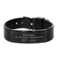 air traffic controller black shark mesh bracelet retired est 2024 graduation gift