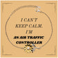 air traffic controller sunflower bracelet i cant keep calm engraved gift for christmas and birthday
