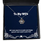 all i ever want is to make you happy and all i ever need is your crown pendant necklace wife present from husband perfect jewelry for wife