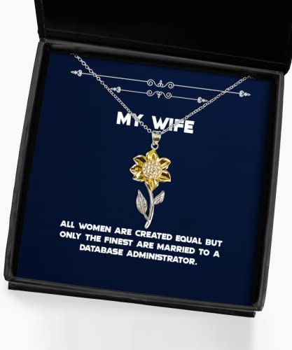 all women are created equal but only the finest are married to a sunflower pendant necklace wife jewelry gag gifts for wife gift ideas for him gift ideas for her gift ideas for kids gift