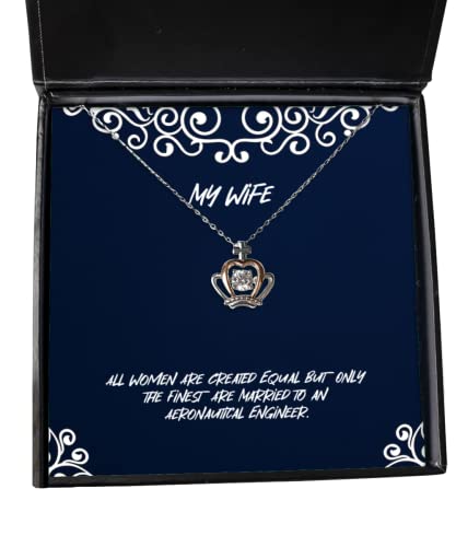 all women are created equal but only the finest are married to an crown pendant necklace wife jewelry nice gifts for wife humorous wife gifts funny gifts for wife gag gifts for wife humorous