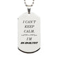 analyst engraved silver dog tag i cant keep calm analyst perfect gift for birthday graduation veterans day