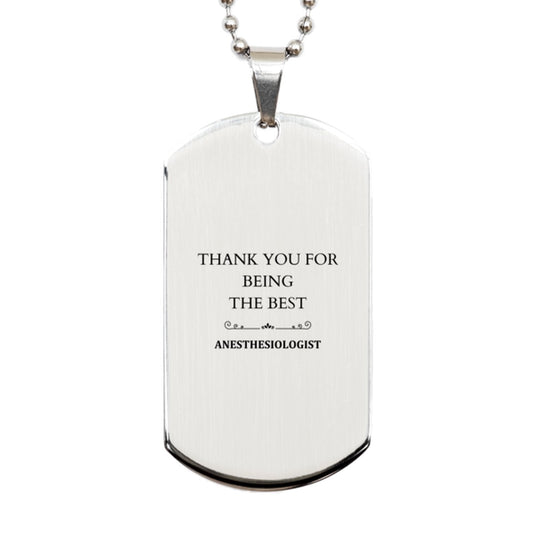 anesthesiologist dog tag engraved gift thank you for being the best anesthesiologist appreciation gift for graduation birthday and christmas