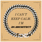 Architect Cuban Link Chain Bracelet - Unique Gift for Graduation, Birthday, & Holidays - I Cant Keep Calm Im an Architect - Confidence and Style for Architects - amangnyshop