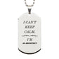 architect engraved silver dog tag i cant keep calm perfect birthday gift for confidence and inspiration in architecture lovers