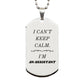 assistant engraved silver dog tag perfect for graduation celebration confidence gift