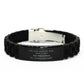 attendant black glidelock clasp bracelet im so close to rockstar engraved confidence for birthday christmas and graduation gift