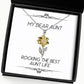 aunt gifts for rocking the best aunt life special aunt sunflower pendant necklace from