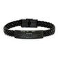 aunty braided leather bracelet love one another inspirational gift for christmas and birthday unique confidence jewelry for aunts