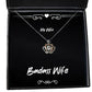 badass wife crown pendant necklace wife present from husband epic jewelry for wife