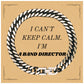 Band Director Cuban Link Chain Bracelet - I Cant Keep Calm, Perfect Gift for Music Lovers, Birthday and Christmas Present - amangnyshop