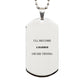 barber engraved silver dog tag ill become barber or die trying confidence inspirational gift for birthday christmas graduation