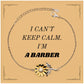 barber sunflower bracelet i cant keep calm faith confidence gift for men and women