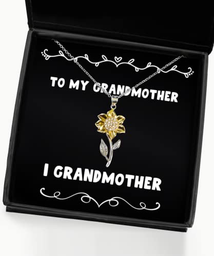 beautiful grandmother gifts 1 grandmother useful sunflower pendant necklace for grandmom from granddaughter