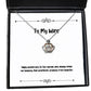 beautiful wife crown pendant necklace happy anniversary to the woman who always present for wife joke gifts from husband