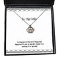 beautiful wife crown pendant necklace loving you is the best thing that happened to me in my life new for wife holiday