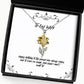 beautiful wife gifts happy birthday to the person who always knows how to make wife sunflower pendant necklace from husband birthdaygift ideas unique birthdaygifts inexpensive birthdaygifts