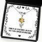 beautiful wife gifts i married my wife for her kindness and she inspirational holiday sunflower pendant necklace from wife jewelry