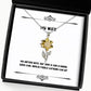 beautiful wife my darling wife our love is like a sweet song that gently floats fun christmas sunflower pendant necklace from wife