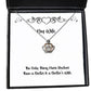 beautiful wife the only thing more badass than a doctor is a doctors wife christmas crown pendant necklace for wife