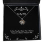 beautiful wife the only thing more badass than a radiation therapist is a inspire holiday crown pendant necklace for wife