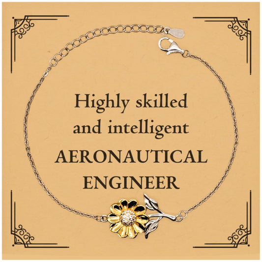 best aeronautical engineer gifts highly skilled and intelligent appreciation birthday sunflower bracelet for aeronautical engineer men women friends coworkers