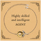 best agent gifts highly skilled and intelligent appreciation birthday sunflower bracelet for agent men women friends coworkers