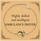 best ambulance driver gifts highly skilled and intelligent appreciation birthday sunflower bracelet for ambulance driver men women friends coworkers
