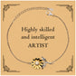 best artist gifts highly skilled and intelligent appreciation birthday sunflower bracelet for artist men women friends coworkers