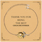 best childcare worker sunflower bracelet thank you appreciation gift for daycare provider