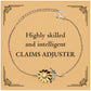 best claims adjuster gifts highly skilled and intelligent appreciation birthday sunflower bracelet for claims adjuster men women friends coworkers