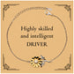 best driver gifts highly skilled and intelligent appreciation birthday sunflower bracelet for driver men women friends coworkers