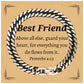 best friend cuban link chain bracelet guard your heart with inspirational proverbs 4 23 gift for birthday christmas graduation veterans day