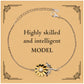 best model gifts highly skilled and intelligent appreciation birthday sunflower bracelet for model men women friends coworkers