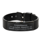 grandmom appreciation gifts i am grateful thankful and blessed thank you black shark mesh bracelet for grandmom birthday inspiration gifts for grandmom