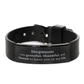 stepmom appreciation gifts i am grateful thankful and blessed thank you black shark mesh bracelet for stepmom birthday inspiration gifts for stepmom