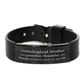 unbiological mother appreciation gifts i am grateful thankful and blessed thank you black shark mesh bracelet for unbiological mother birthday inspiration gifts for unbiological mother