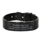 mother in law appreciation gifts i am grateful thankful and blessed thank you black shark mesh bracelet for mother in law birthday inspiration gifts for mother in law