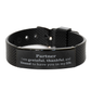 partner appreciation gifts i am grateful thankful and blessed thank you black shark mesh bracelet for partner birthday inspiration gifts for partner