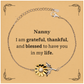 nanny appreciation gifts i am grateful thankful and blessed thank you sunflower bracelet for nanny birthday inspiration gifts for nanny