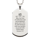 to my mom gifts may the god of endurance bible verse scripture silver dog tag birthday confirmation gifts for mom