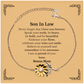 son in law sunflower bracelet never forget that i love you forever inspirational son in law birthday unique gifts from bonus mom