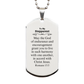 to my stepparent gifts may the god of endurance bible verse scripture silver dog tag birthday confirmation gifts for stepparent