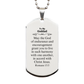 to my goddad gifts may the god of endurance bible verse scripture silver dog tag birthday confirmation gifts for goddad