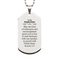 to my stepbrother gifts may the god of endurance bible verse scripture silver dog tag birthday confirmation gifts for stepbrother