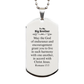to my big brother gifts may the god of endurance bible verse scripture silver dog tag birthday confirmation gifts for big brother