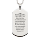 to my unbiological son gifts may the god of endurance bible verse scripture silver dog tag birthday confirmation gifts for unbiological son